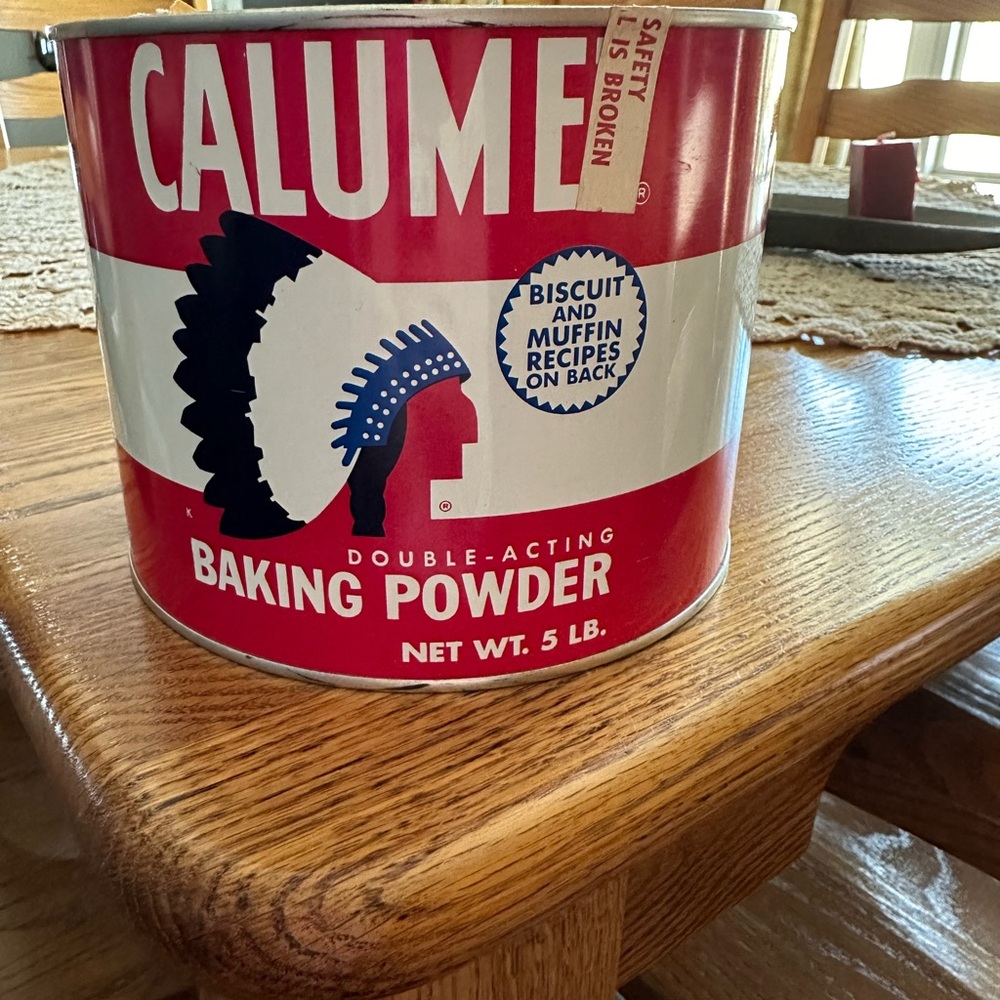 Calumet Baking Powder Tin